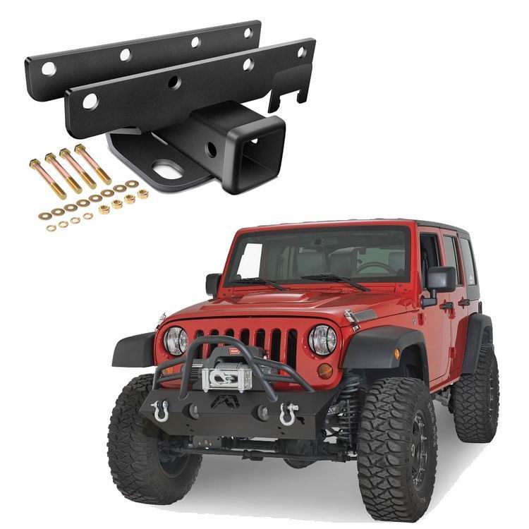 Rear Trailer Hitch Receiver Kit for Jeep Wrangler 2007+
